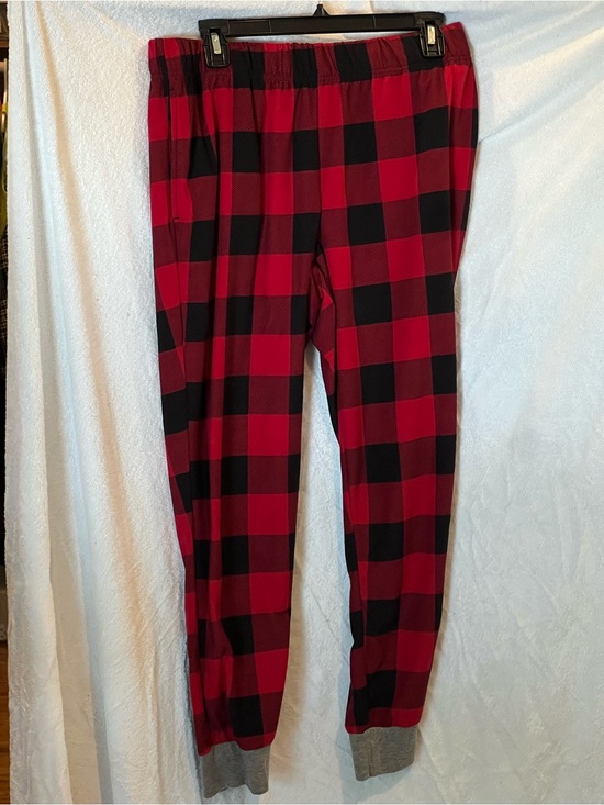 North Pole Other - Red & Black Buffalo Plaid Pajama Pants - Women